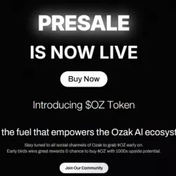 Boost Your Earnings And Rank Up: The Ozak AI Token Presale